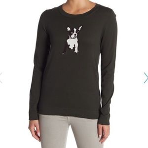 BRAND NEW Dark Green French Bulldog Sweater